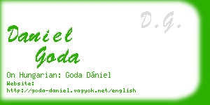 daniel goda business card